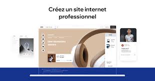 wix création site internet