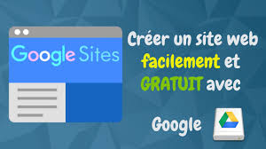 site web gratuit google