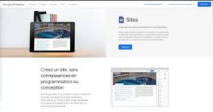 créer un site internet gratuit google