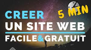 creer site web facile